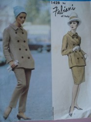1428 1965 FABIANI 2 BREASTED JACKET,  PANTS, SKIRT PATTERN 14